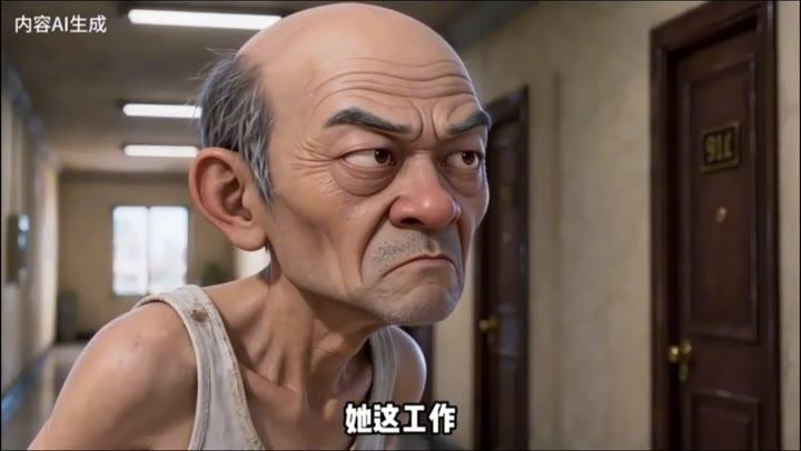 吴大爷向租客展示病危诊断