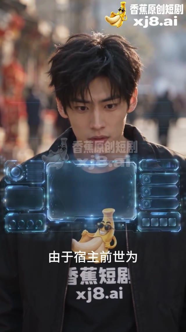 穿越青年在旧街上看到情报系统