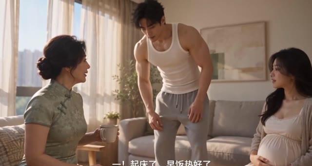 男子在早餐时听母亲与姑姑交谈