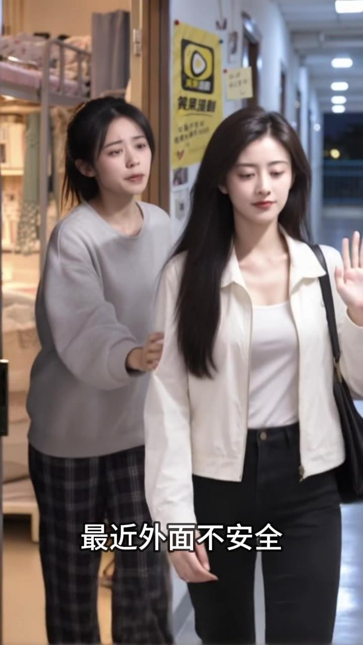 室友提醒准备外出的女子注意安全